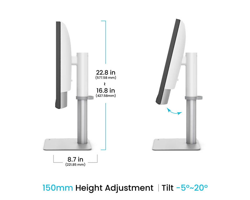 27 inča PD2730S 5K 5120x2880 IPS Thunderbolt 4 90W dizajnerski monitor beli