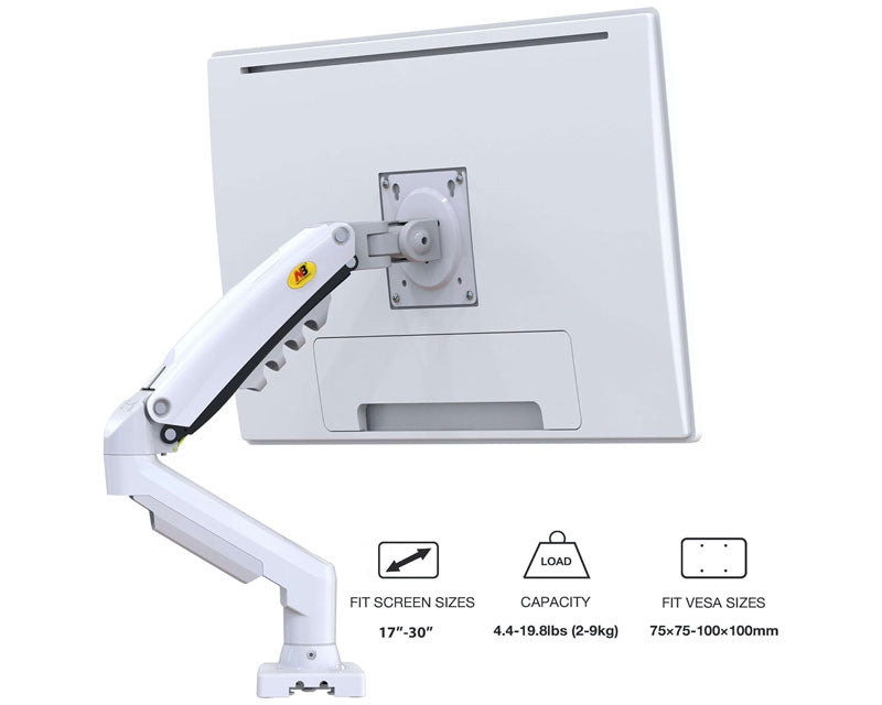 F80 stoni nosač za monitor beli 17-30 inča