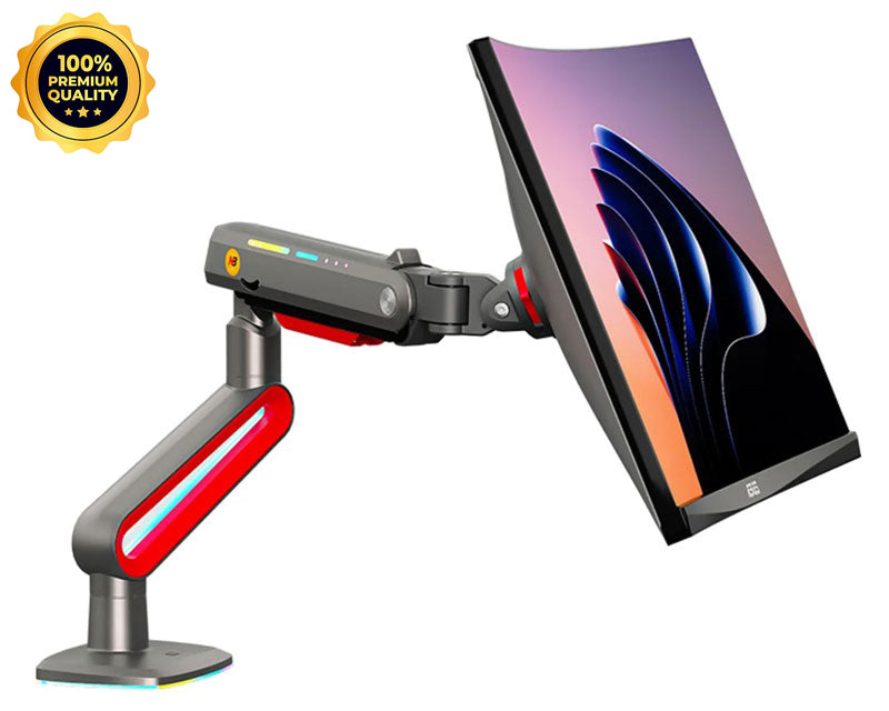 L60 Gaming stoni nosač za monitor mat crni