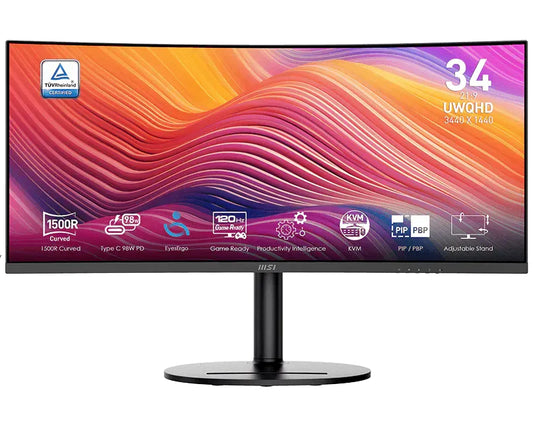 34 inča MODERN MD342CQP UWQHD 3440x1440 120Hz FreeSync Premium zakrivljeni monitor