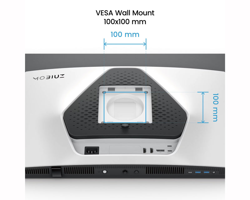 32 inča Mobiuz EX321UZ 4K 3840x2160 QD-OLED 240 Hz USB-C 90W gaming monitor beli