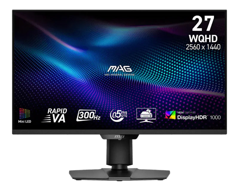27 inča MAG 274QPF X30MV WQHD 2560x1440 300Hz AdaptiveSync gaming monitor