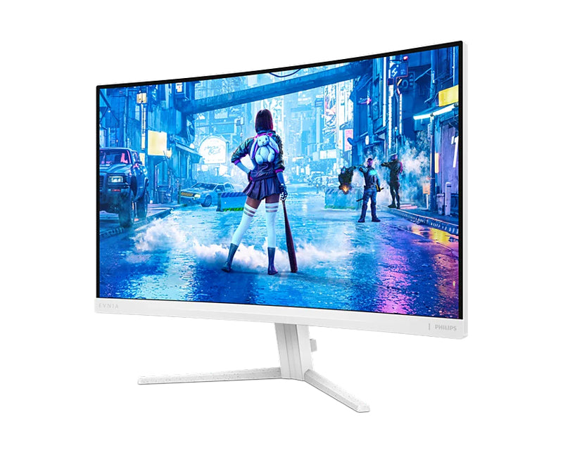 27 inča Evnia 27M2C5201L/00 FHD 1920x1080 Fast VA 180Hz Ambiglow zakrivljeni Gaming monitor beli