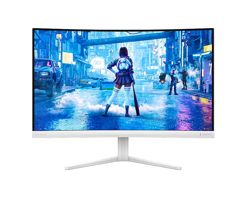 27 inča Evnia 27M2C5201L/00 FHD 1920x1080 Fast VA 180Hz Ambiglow zakrivljeni Gaming monitor beli