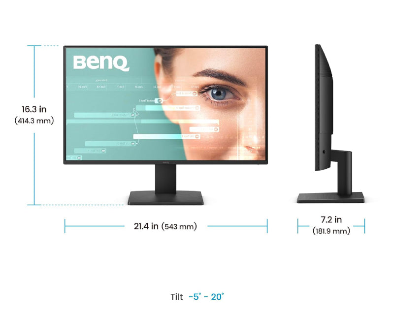23.8 inča GW2491P FHD 1920x1080 IPS 120 Hz monitor
