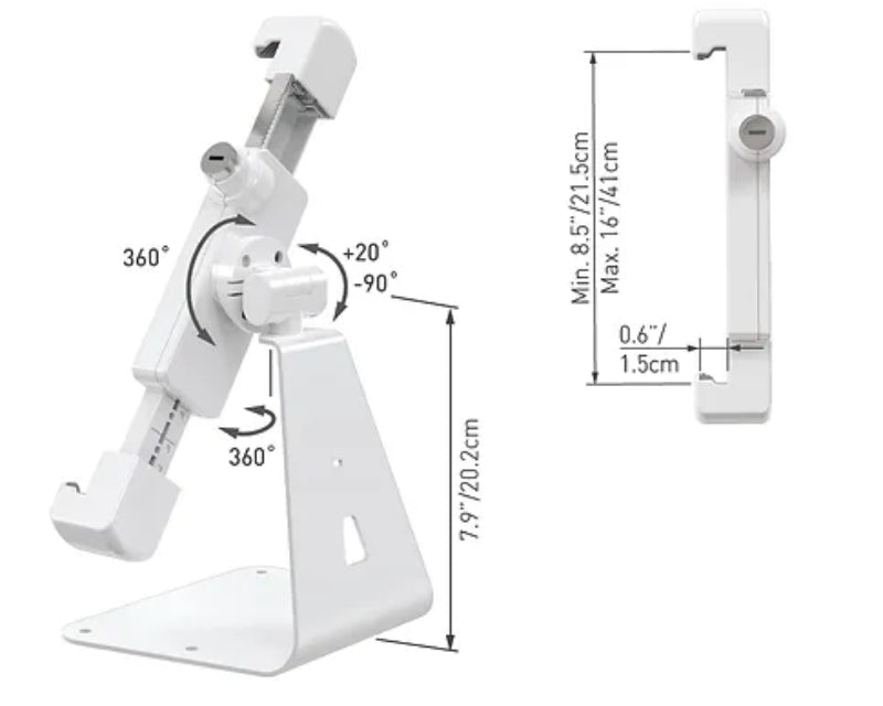 T71HL Stono rotirajuce postolje 360° protiv krađe za tablet do 7-14 inča