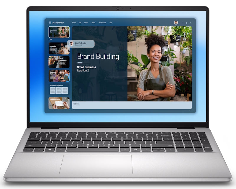 16 DC16251 16 inch FHD+ 300nits Core 7 150U 32GB 1TB SSD Backlit FP Win11Pro laptop