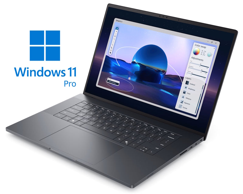 Pro Max 16 Premium 16 inch FHD+ 120Hz 500nits Core Ultra 7 265H 32GB 1TB SSD RTX PRO 2000 8GB Backlit FP Win11Pro 3yr ProSupport laptop