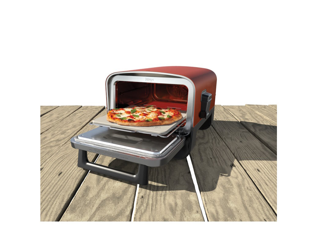Gril NINJA OO101EU Woodfire 8u1/pica pec/2400W/crvena