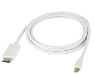 Mini DisplayPort (M) - HDMI (M)  (aktiv mod) 1.8m beli