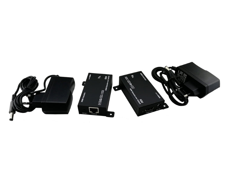 Adapter-Konvertor HDMI extender - RJ 45 cat5e/6, 60m