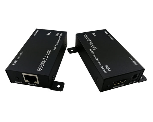 Adapter-Konvertor HDMI extender - RJ 45 cat5e/6, 60m