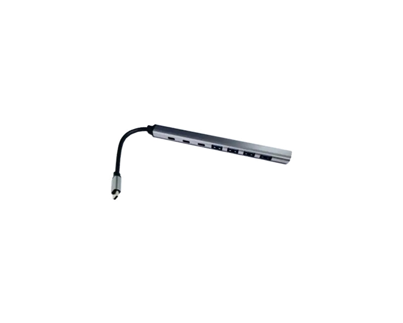USB HUB 3.1 TIP C na 5xUSB+3xTIP C