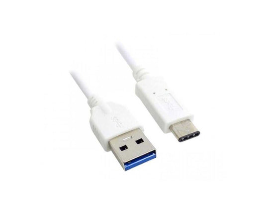 Kabl 3.0 USB A - USB 3.1 tip C M/M 1.5m (za Huawei) 66W, 6A beli