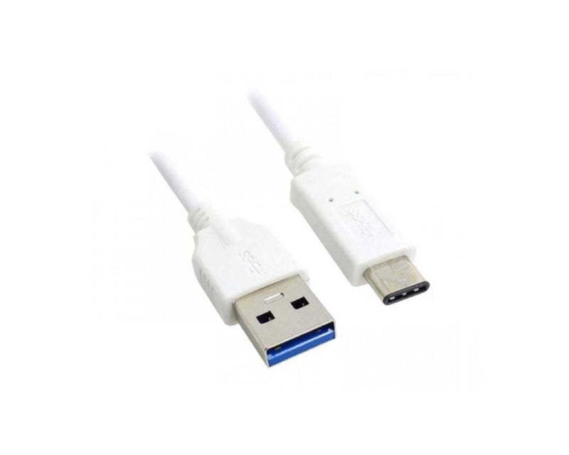 Kabl 3.0 USB A - USB 3.1 tip C M/M 1m, za Superbrzo punjenje, 120W, 20V, 6A, beli