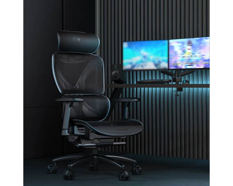 XTC-Mesh Ergonomska stolica crna