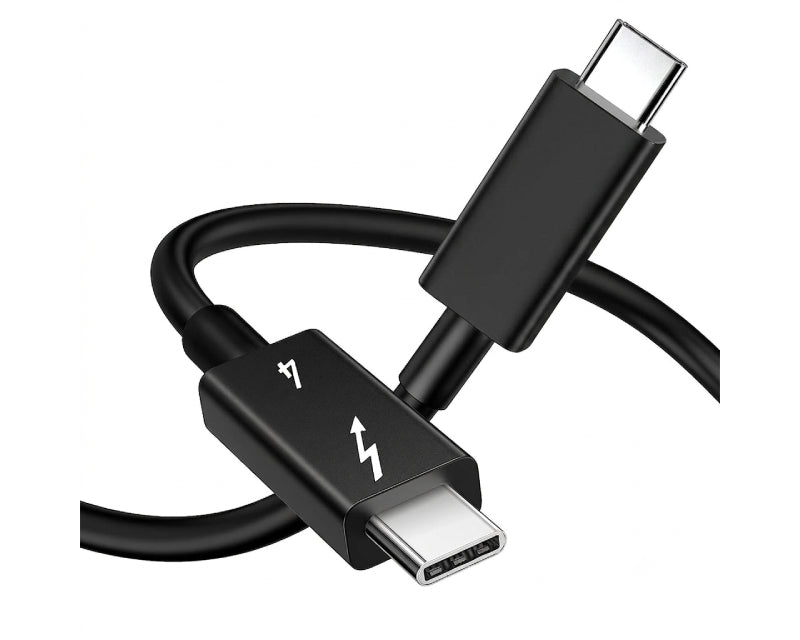 Kabl USB tip C M/M Thunderbolt 4/40Gbps/PD 8K/60Hz 1m, crni