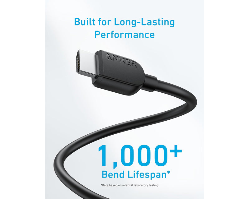 Video kabl HDMI (M) - HDMI (M) 8K 1.8m crni