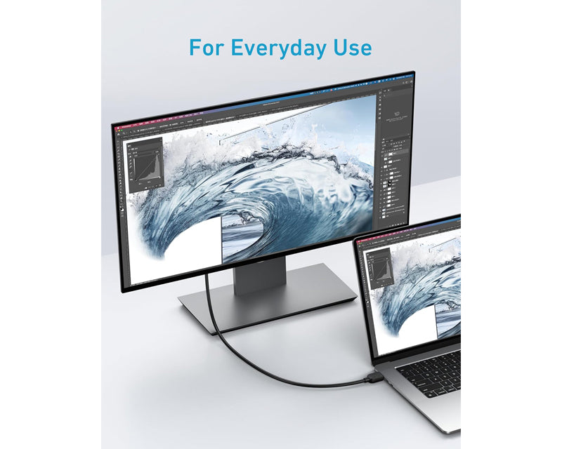 Video kabl HDMI (M) - HDMI (M) 8K 1.8m crni