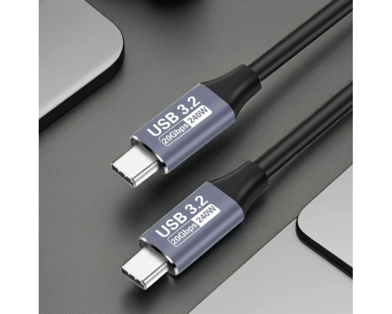 Kabl USB 3.2 na USB 3.2 8K/60 Hz, 20Gbps, 240W 3m, crni