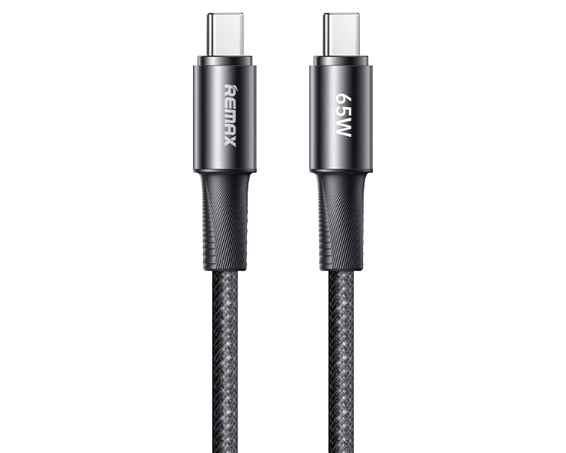 DATA kabl BRAIDED TIP C na TIP C CB25 65W 1.2m, crni