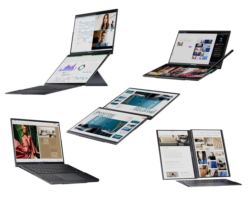 Zenbook 14 DUO OLED UX8406CA-PZ042X (14 inča 3K OLED, Ultra 9 285H, 32GB, SSD 2TB, Win11 Pro) laptop outlet