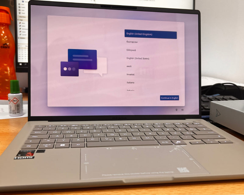 ZenBook A14 UX3407QA-QD440X (14 inča WUXGA OLED, Snapdragon X X1 26 100, 32GB, SSD 1TB, Win11 Pro) laptop outlet