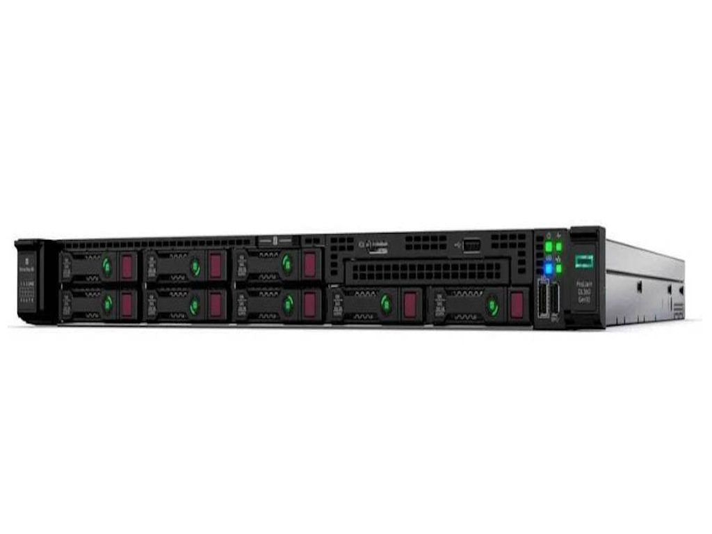 HPE DL360 Gen10 Intel 4208 8C 2.1GHz 32GB-R 8SFF MR416i-a BC 4x1Gb 800W 1U Rack Remarket Server 3Y