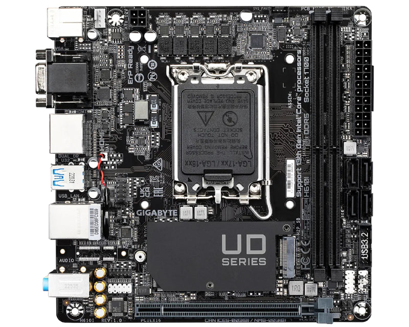 H610I rev. 1.x matična ploča
