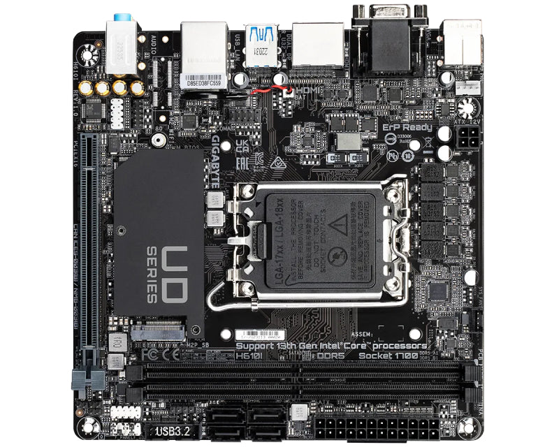 H610I rev. 1.x matična ploča
