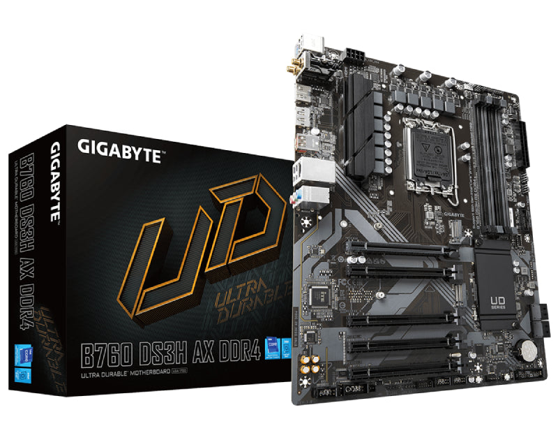 B760 DS3H AX DDR4 rev. 1.x matična ploča