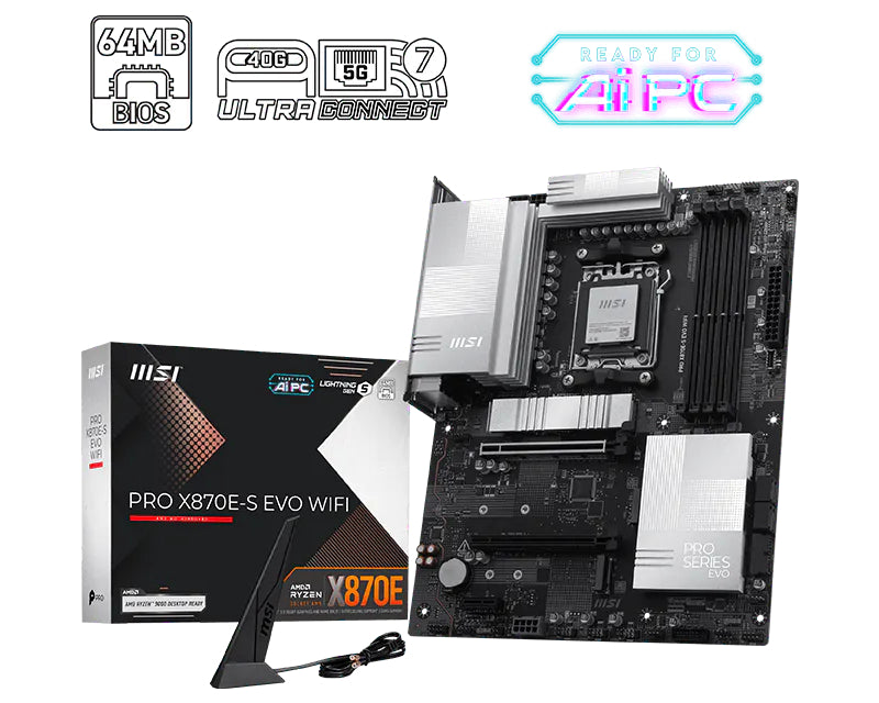PRO X870E-S EVO WIFI matična ploča