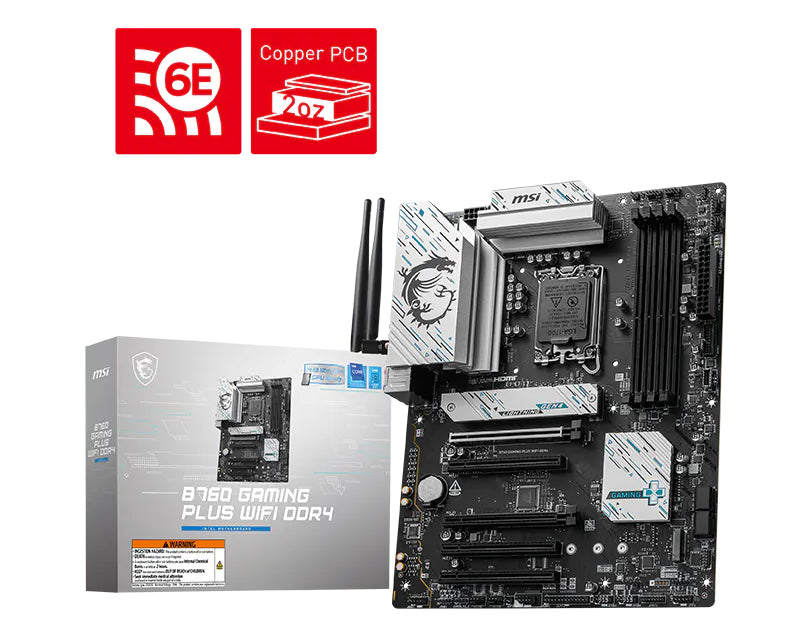 B760 GAMING PLUS WIFI DDR4 matična ploča