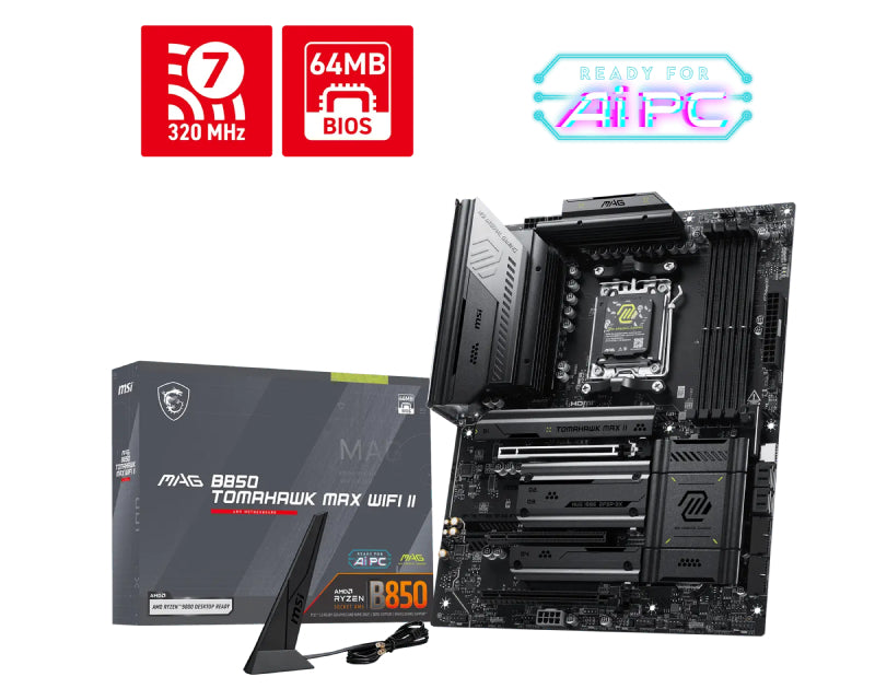 MAG B850 TOMAHAWK MAX WIFI II matična ploča