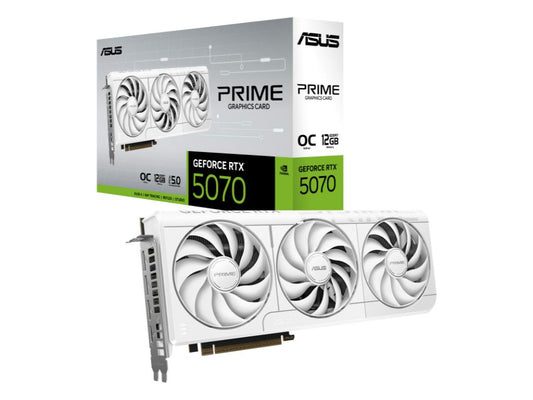 Graficka karta ASUS PRIME-RTX5070-O12G-WHITE NVD/12GB/GDDR7/192bit/bela
