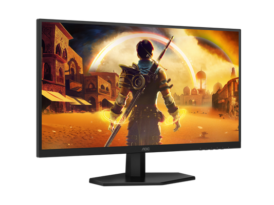 Monitor AOC Q27G42XE 27"/IPS/2560x1440/180Hz/1ms GtG/HDMIx2,DP/G-sync/VESA/zvucnici/crna