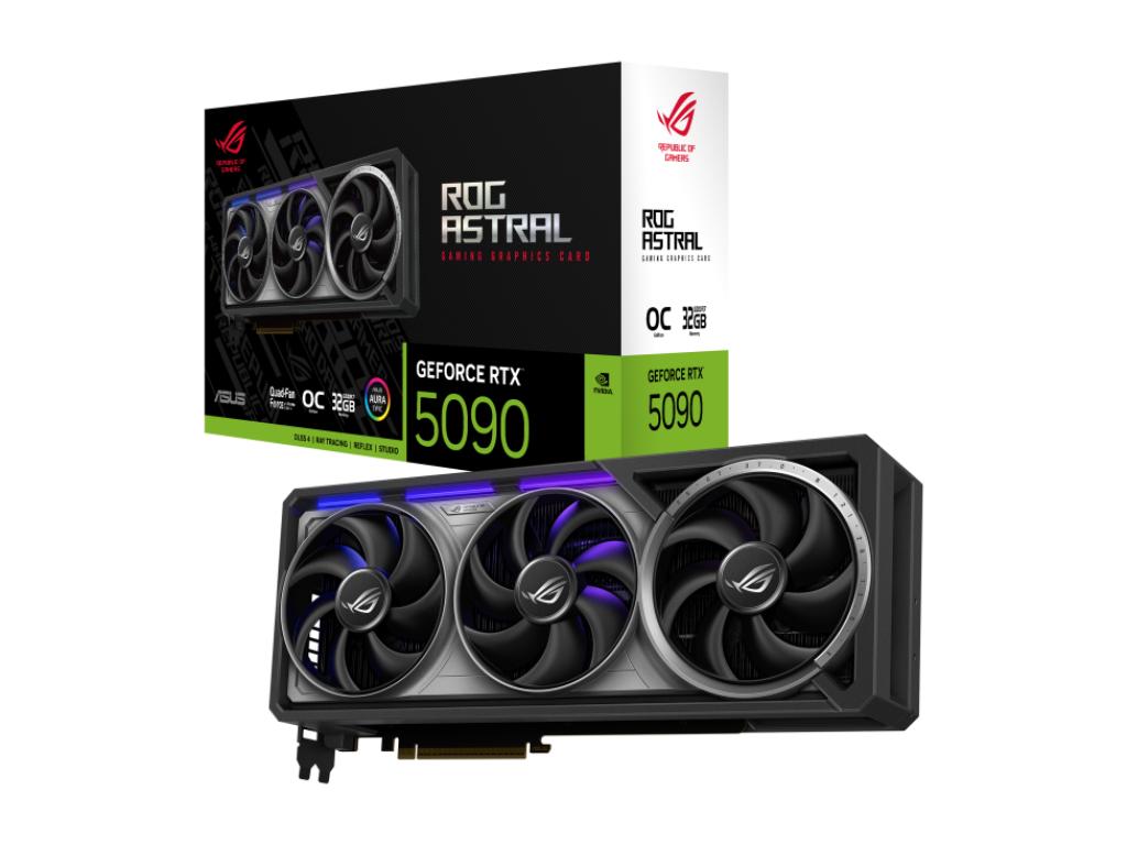 Graficka karta ASUS ROG-ASTRAL-RTX5090-O32G-GAMING  NVD/32GB/GDDR7/512bit/crna
