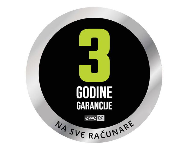 OFFICE računar Core i3-12100 16GB 500GB Win11 Pro