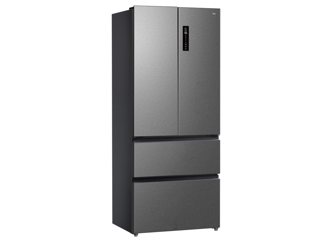 Frižider TCL RC532FXE0EE/samostojeci/kombinovani/FrenchDoor/Total No Frost/E/532L/190x83,3x64cm/inox
