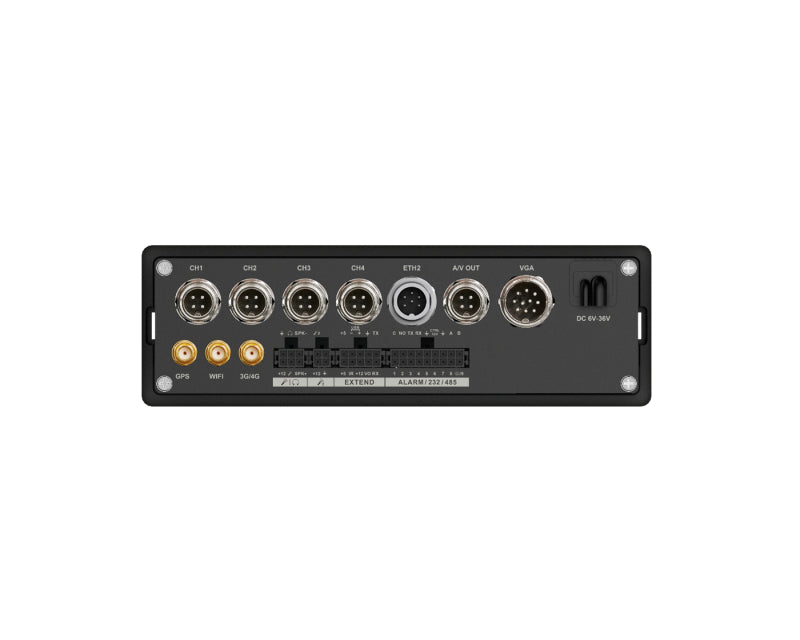 MXVR4104-GFW 4 Channels H.265 1/2 HDDs AI Mobile Video Recorder