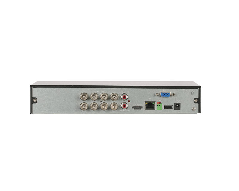XVR5108HS-I3/T 8CH Penta-brid 5MP Value/1080P Compact 1U 1HDD WizSense Digital Video Recorder