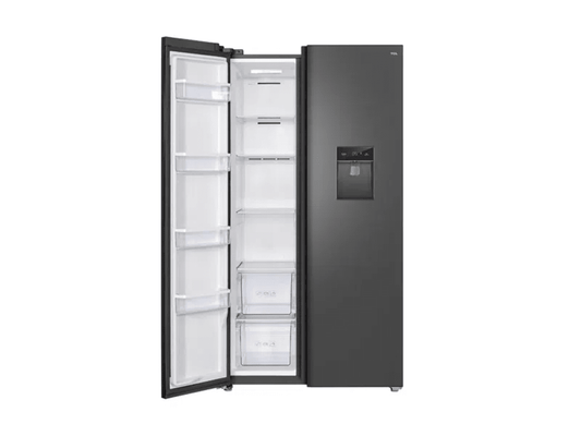 Frižider TCL RP631SSE1/samostojeci/kombinovani/SbS/Total No Frost/E/631L/176,8x92x73,5cm/siva