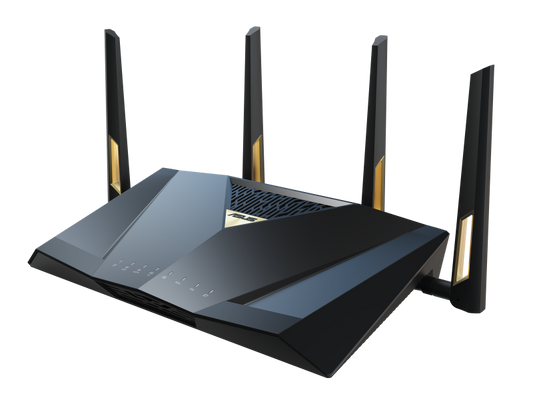 Bežicni ruter ASUS  RT-BE88U WiFi 7(802.11be)/7.2 Gbps,/Dual 10G ports/SFP+ port/2x2,5G//4 antene