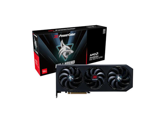 Graficka karta POWERCOLOR Hellhound AMD/12GB/GDDR6/192bit/crna