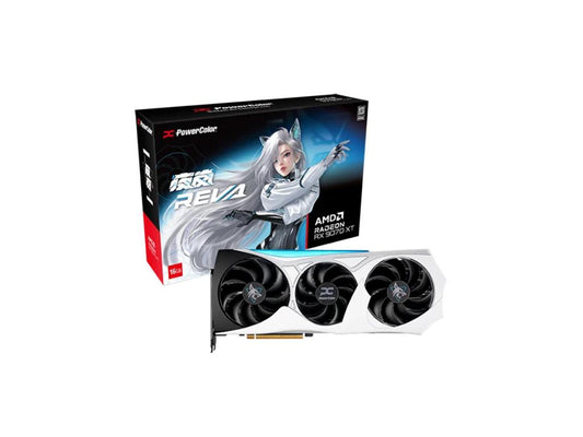 Graficka karta POWERCOLOR RX9070XT 16G-L/OC/REVA AMD/16GB/GDDR6/256bit/crna