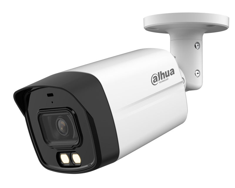 HAC-HFW1200TLM-IL-A-0280B-S6 2MP Smart Dual Light HDCVI Fixed-focal Bullet kamera