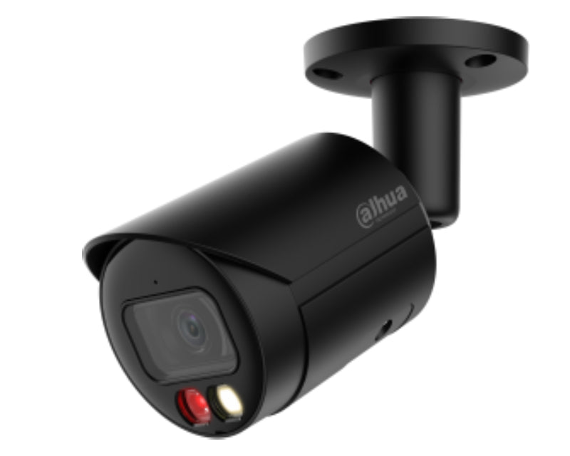 IPC-HFW2449S-S-IL-0280B-BLACK 4MP Smart Dual Light Fixed-focal Bullet WizSense Network kamera crna
