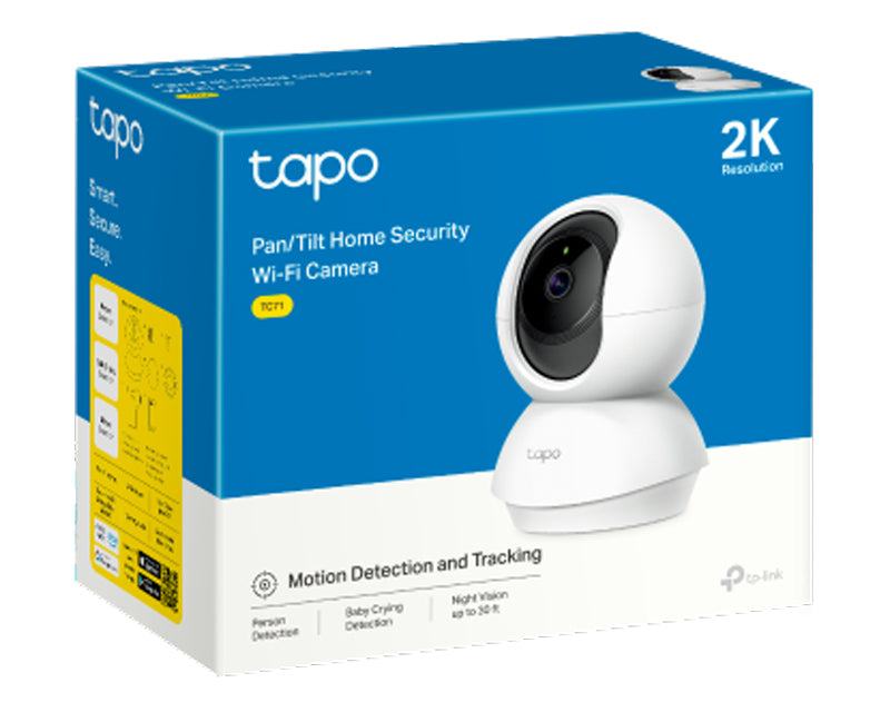 TC71 4MP Pan/Tilt Home Security WiFi Camera