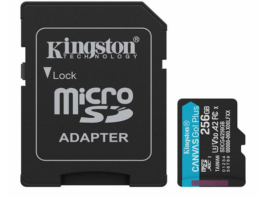 Memorije kartice KINGSTON SDCG4/256GB/Canvas Go! Plus/microSD/200/160MB/s/+adapter