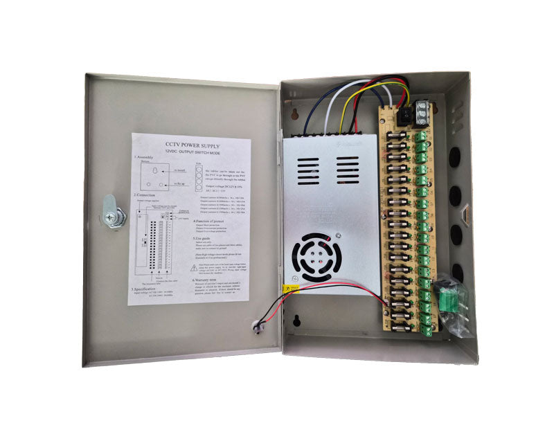 Napajanje DC 12V 20A ormaric 18ch SPD-240